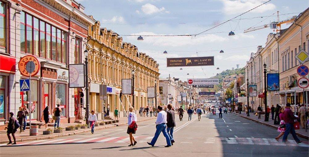 пішохідна вулиця Сагайдачного