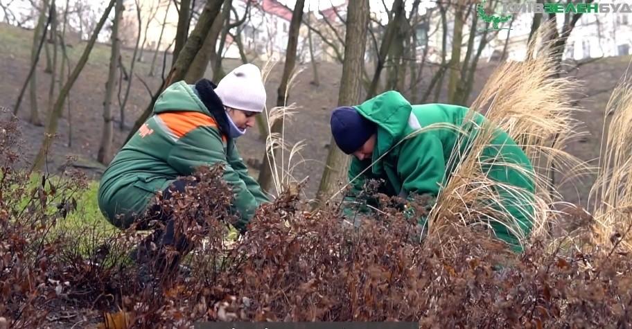 Приємні клопоти: сквери і парки столиці почали готувати до весни