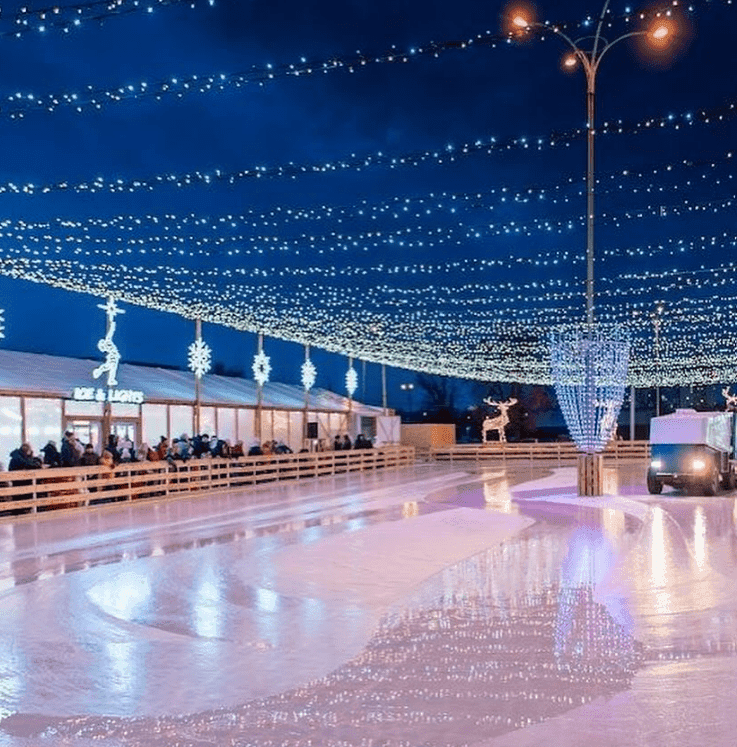 Готуйте ковзани: на лівому березі відкриється ковзанка Ice & Lights