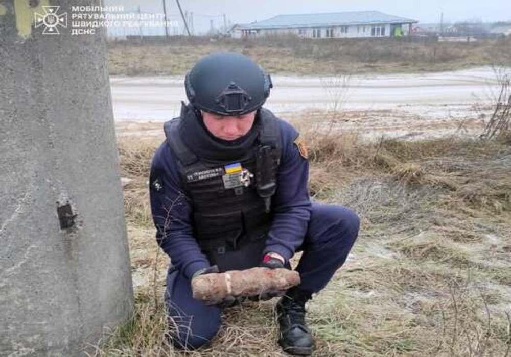 На Київщині знешкодили черговий боєприпас часів війни